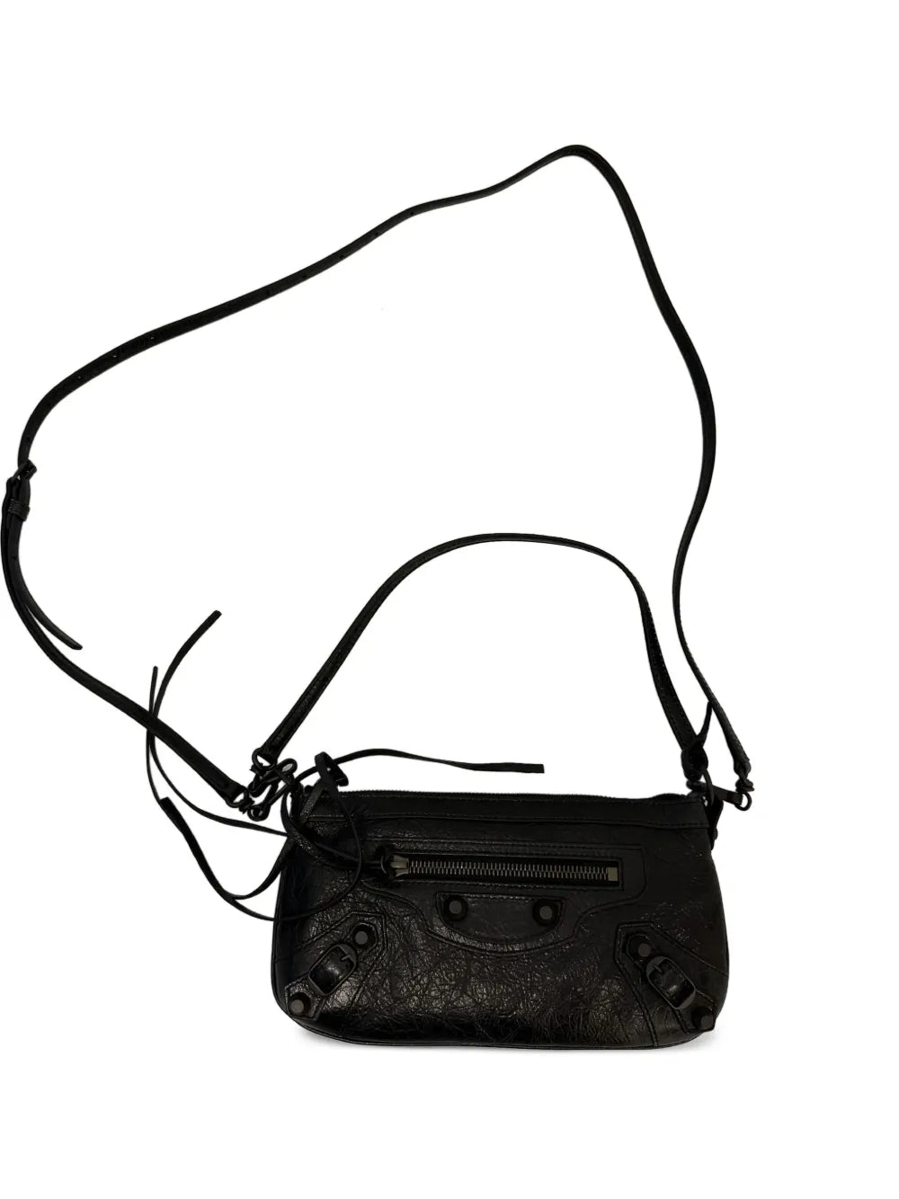 Balenciaga Studded Le City Shoulder Bag — Same as shown — Size One Size — Front View