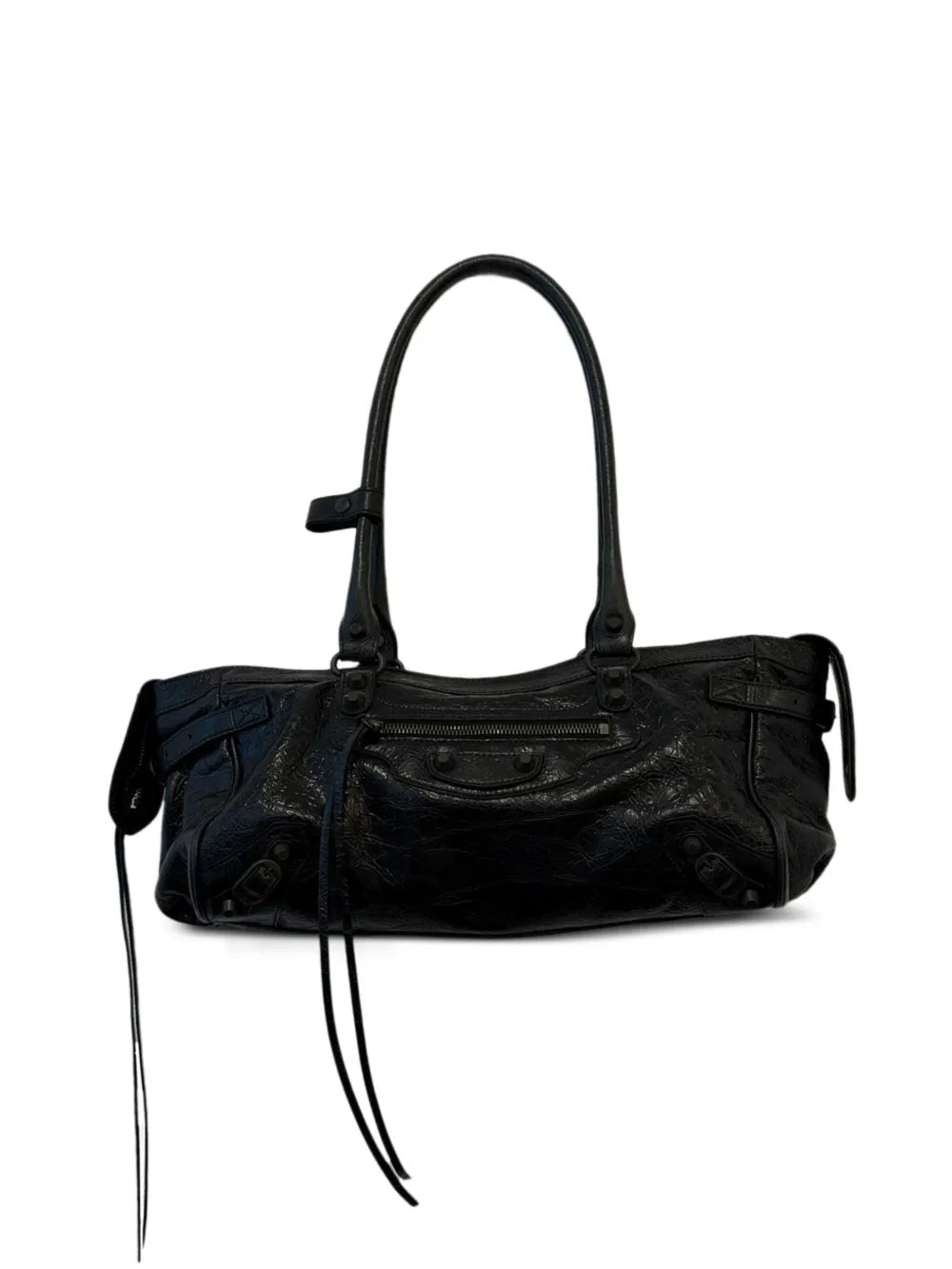 Balenciaga Studded Shouder Bag — Same as shown — Size One Size — Front View