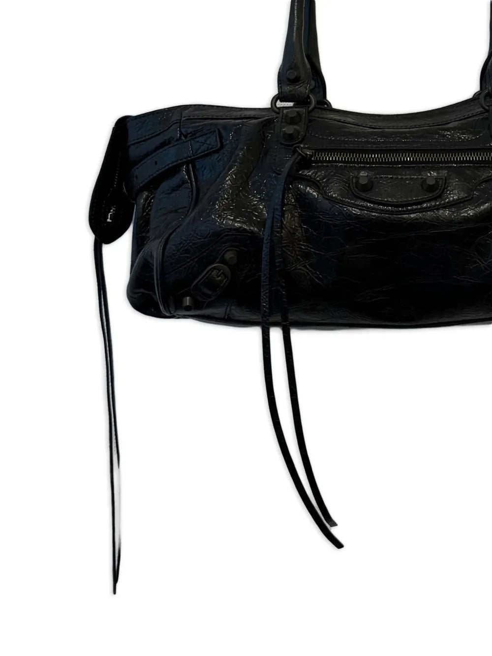 Balenciaga Studded Shouder Bag — Same as shown — Size One Size — Side View