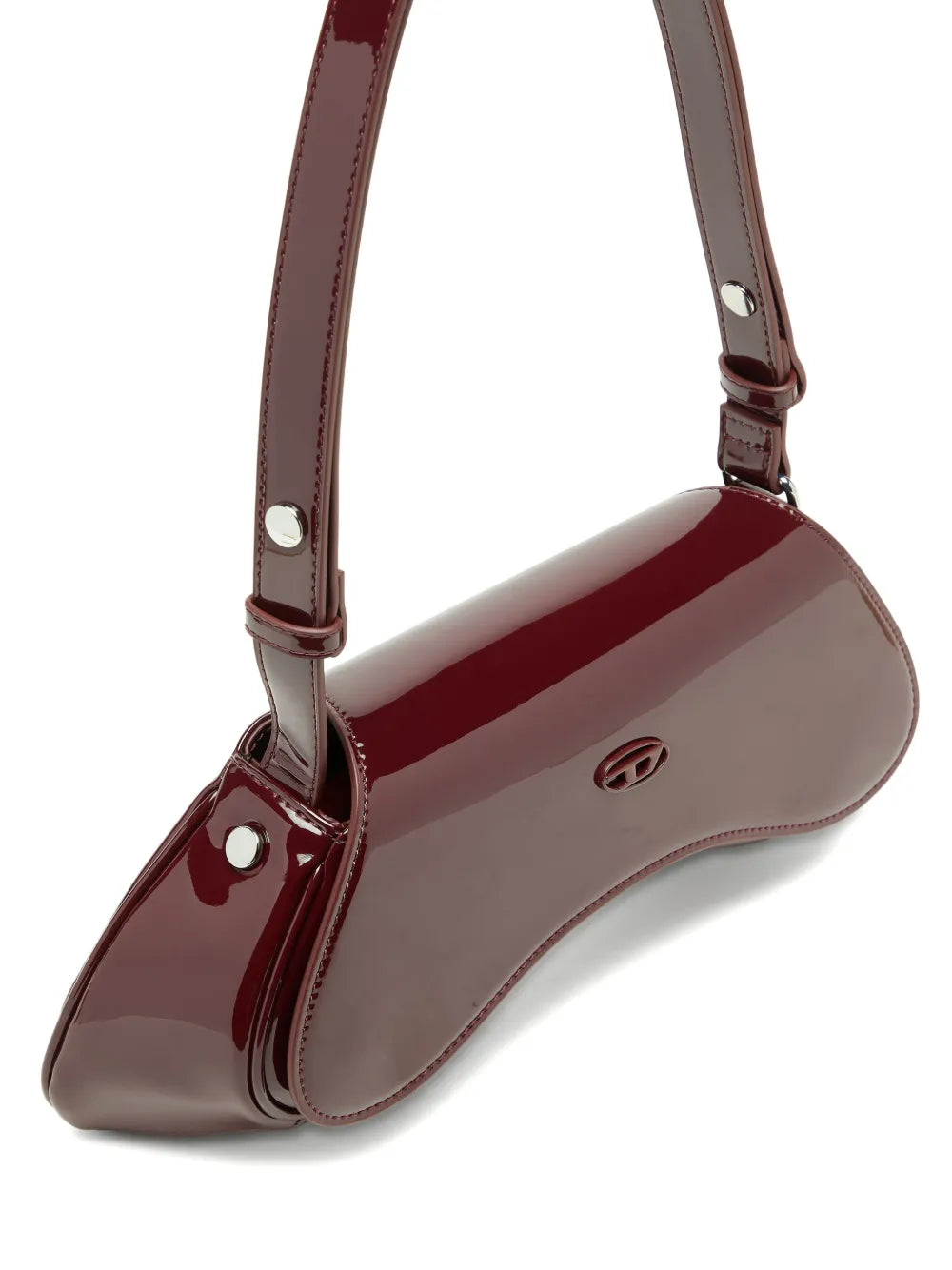 Diesel Asymmetric Plaque Shoulder Bag — Same as shown — Size One Size — Detail View