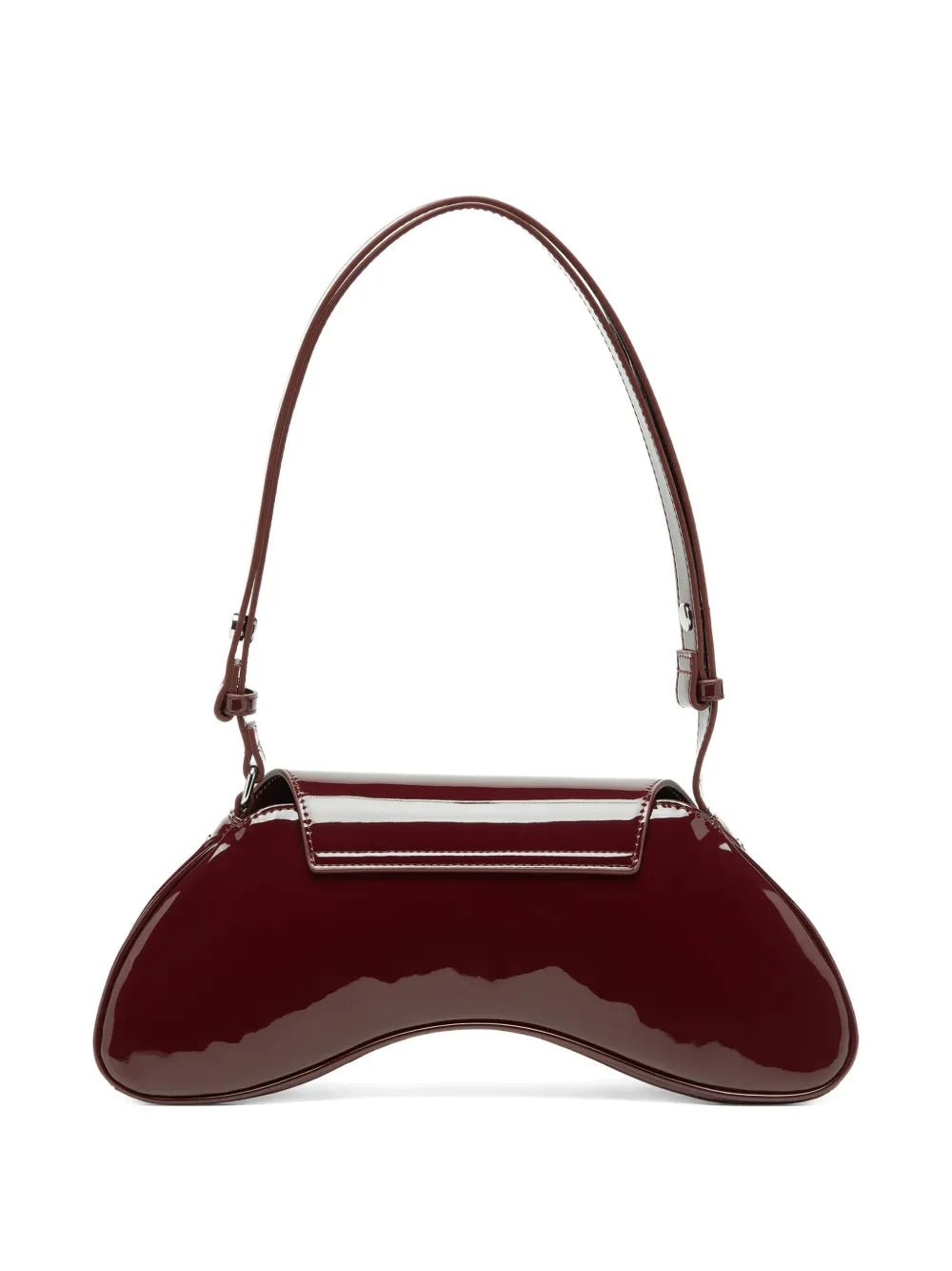 Diesel Asymmetric Plaque Shoulder Bag — Same as shown — Size One Size — Side View