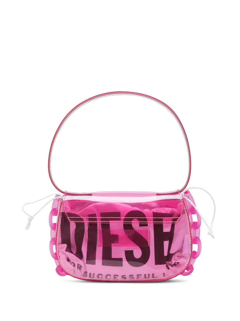 Diesel 1Dr Chain Detail Shoulder Bag — Same as shown — Size One Size — Side View