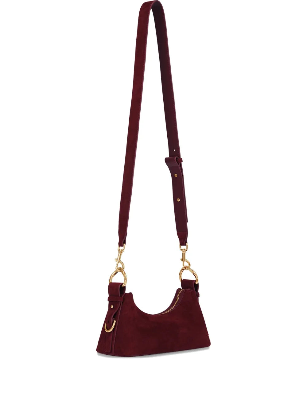 Potamy Suede Shoulder Bag — Same as shown — Size One Size — Top View