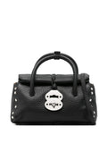 Zanellato Baby Dotta Studded Tote Bag — Same as shown — Size One Size — Front View