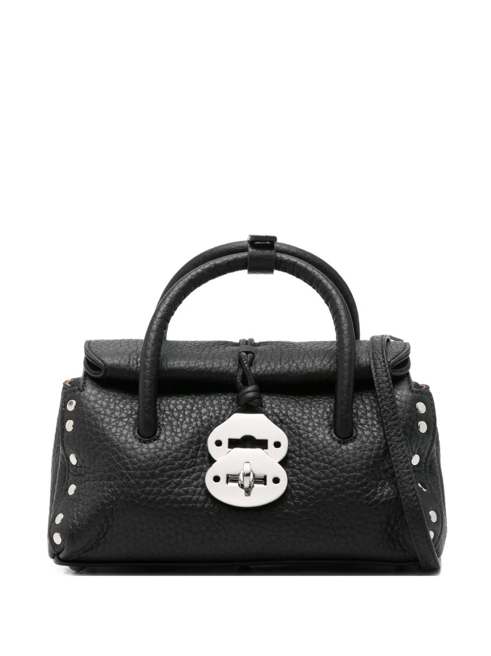 Zanellato Baby Dotta Studded Tote Bag — Same as shown — Size One Size — Front View