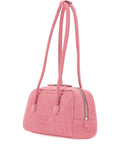 Marge Sherwood Soft Boston Leather Shoulder Bag — Same as shown — Size One Size — Front View