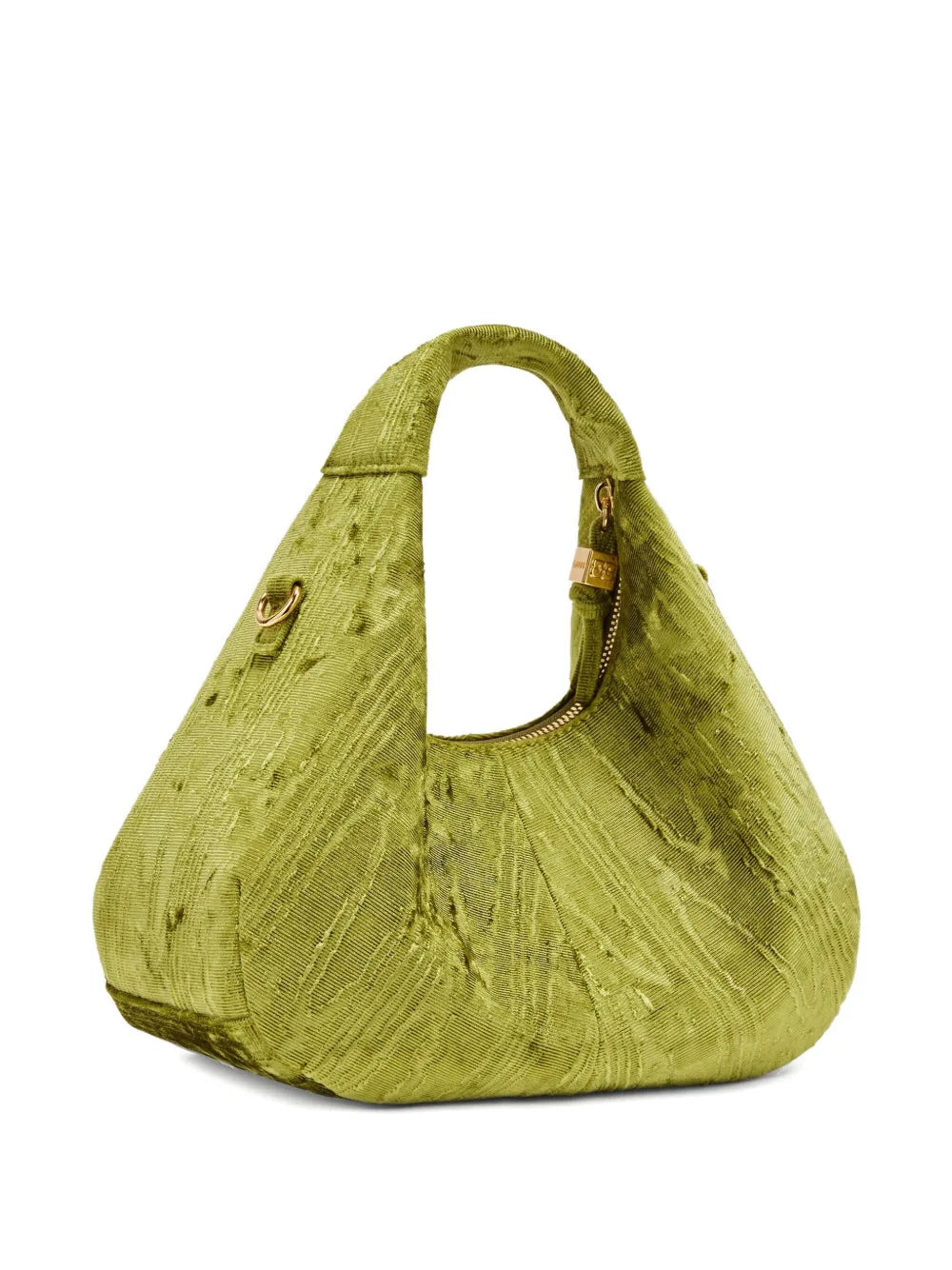 Ganni Logo Plaque Shoulder Bag — Same as shown — Size One Size — Back View