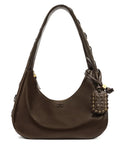 Ganni Charm Detail Shoulder Bag — Same as shown — Size One Size — Front View