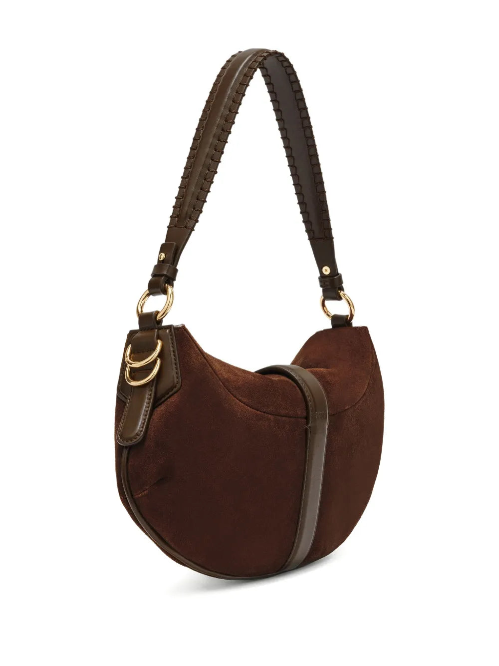 Ganni Logo Plaque Shoulder Bag — Same as shown — Size One Size — Back View