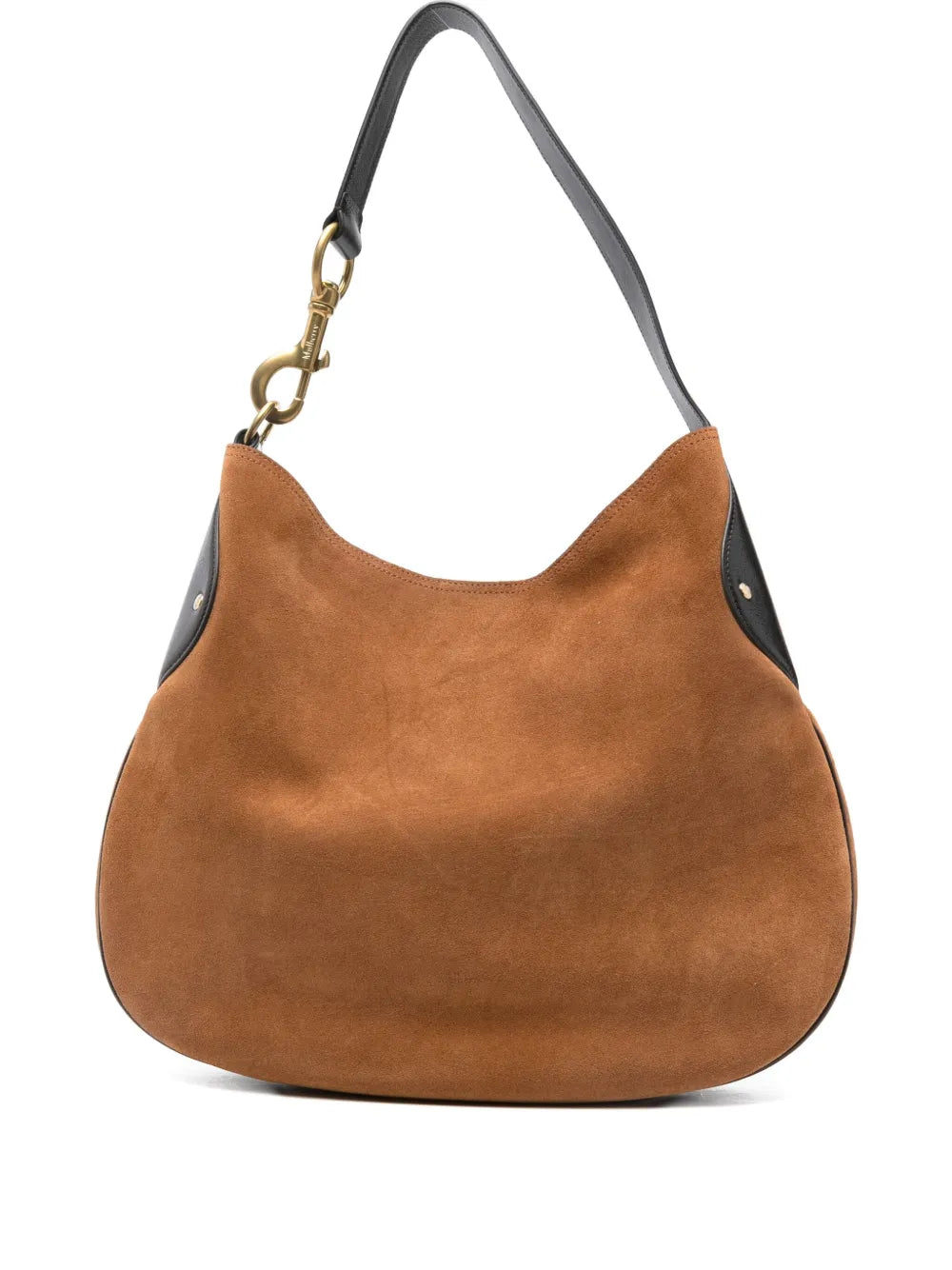 Mulberry Suede Shoulder Bag — Same as shown — Size One Size — Front View