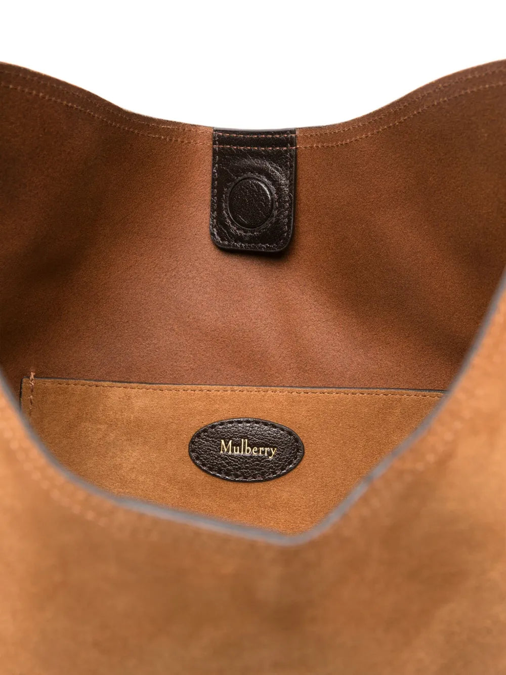 Mulberry Suede Shoulder Bag — Same as shown — Size One Size — Detail View