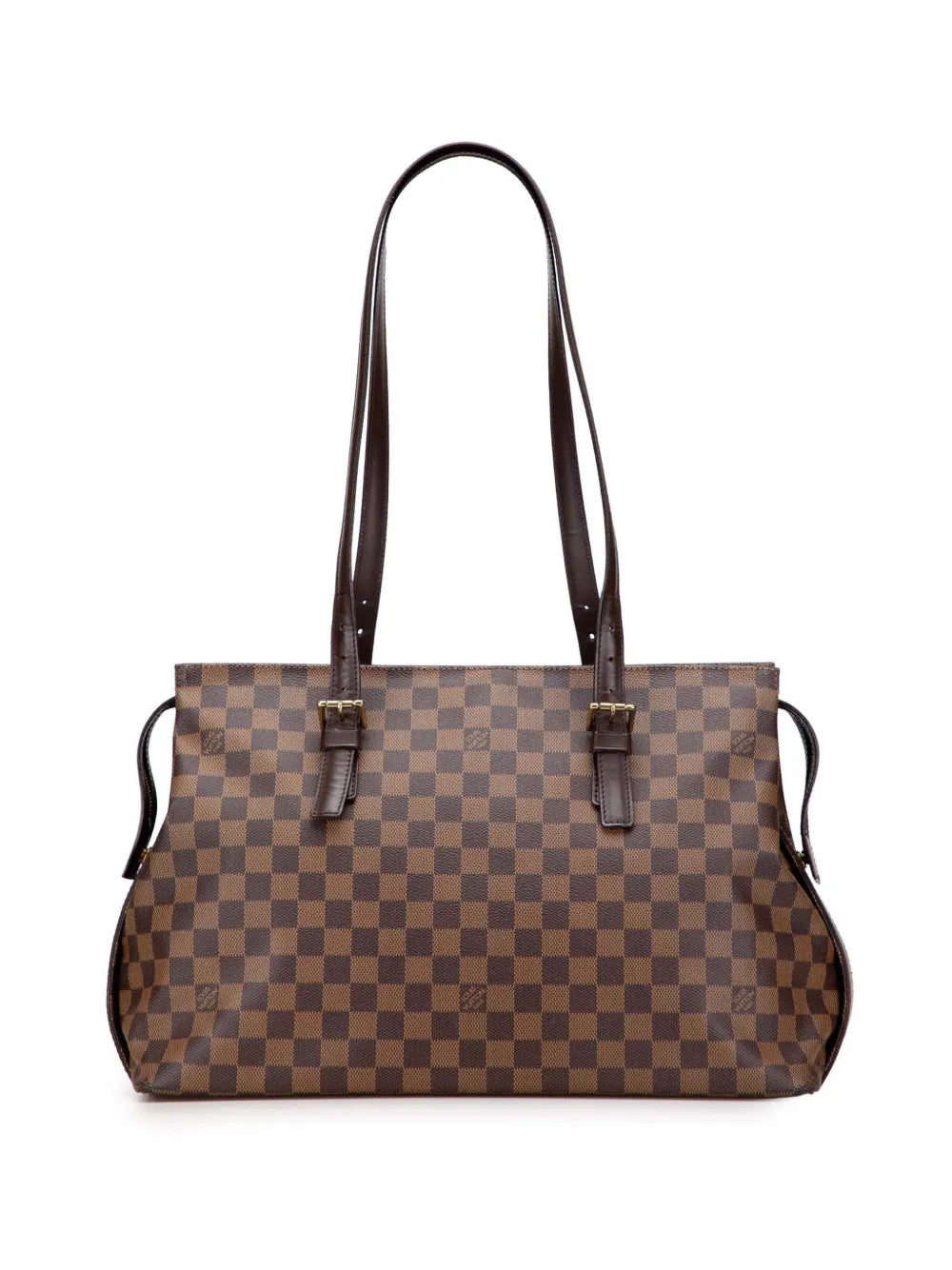 Louis Vuitton Pre Owned 2004 Damier Ebene Chelsea Shoulder Bag — Same as shown — Size One Size — Front View