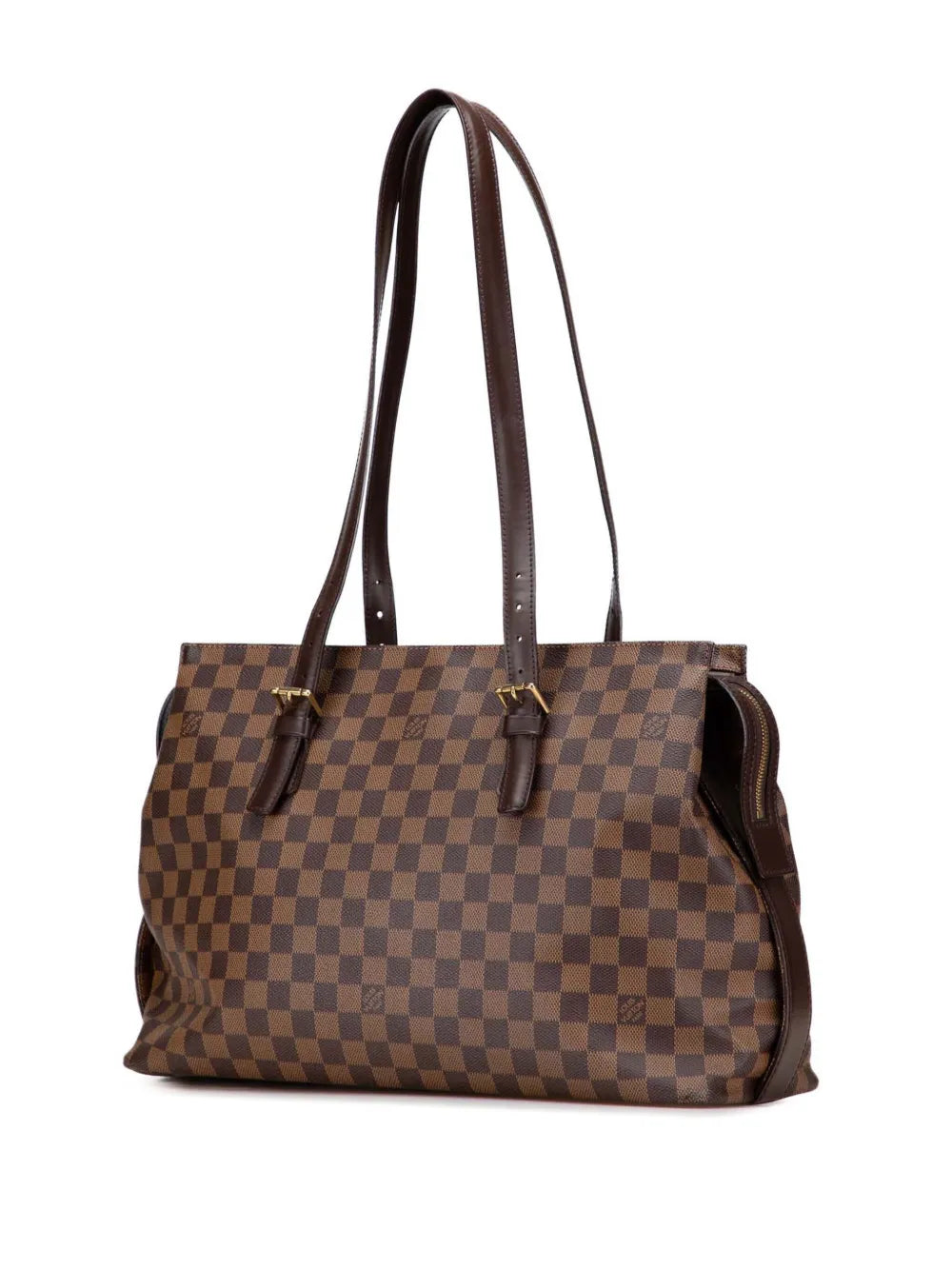 Louis Vuitton Pre Owned 2004 Damier Ebene Chelsea Shoulder Bag — Same as shown — Size One Size — Back View