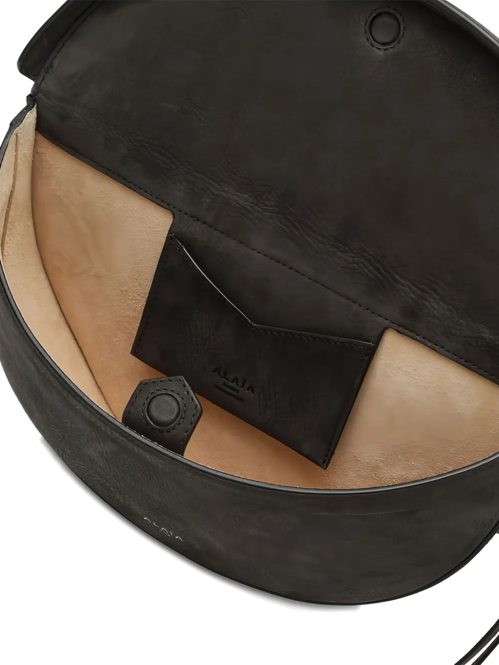 Alaia Hip East West Cross Body Bag — Same as shown — Size One Size — Detail View
