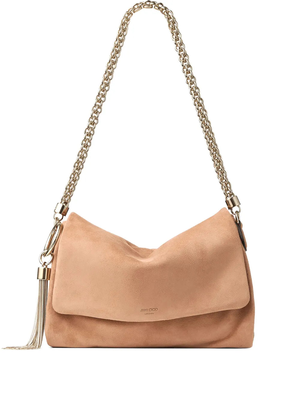Jimmy Choo Callie Shoulder Bag — Same as shown — Size One Size — Front View