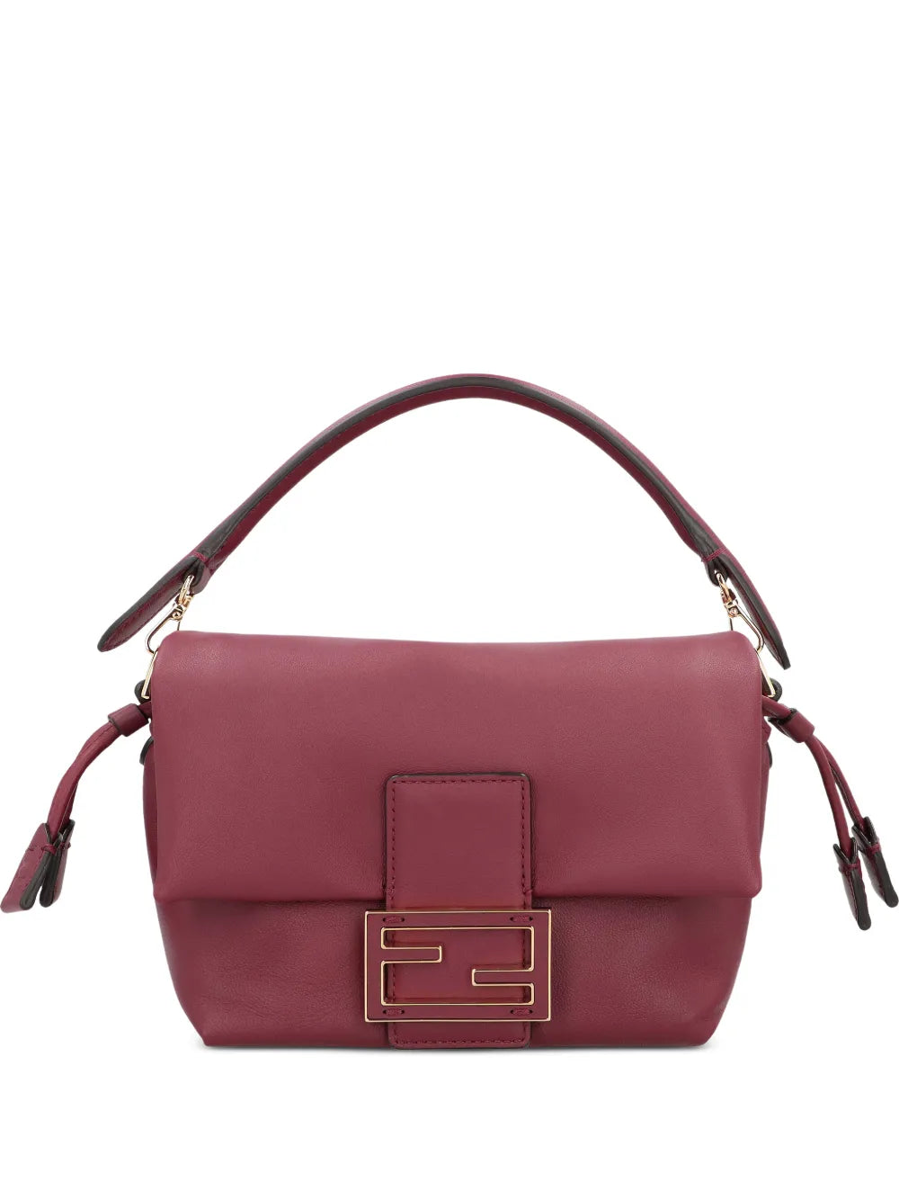 Fendi Small Mamma Baguette Leather Bucket Bag — Same as shown — Size One Size — Front View