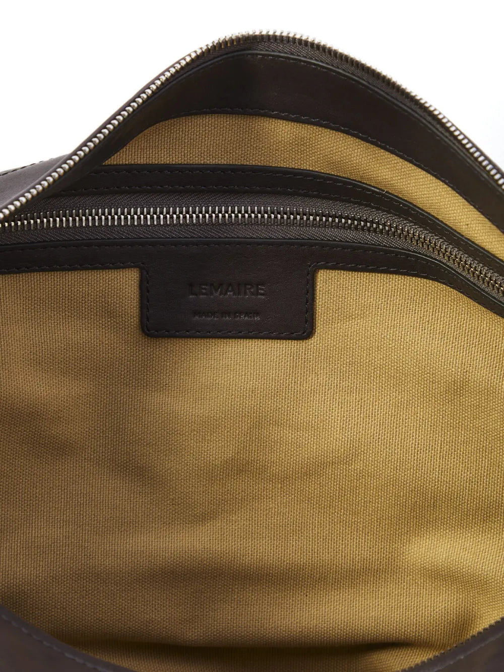 Lemaire Berlingot Leather Shoulder Bag — Same as shown — Size One Size — Top View