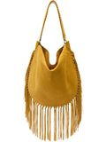 Isabel Marant Oskan Soft Fringed Shoulder Bag — Same as shown — Size One Size — Front View