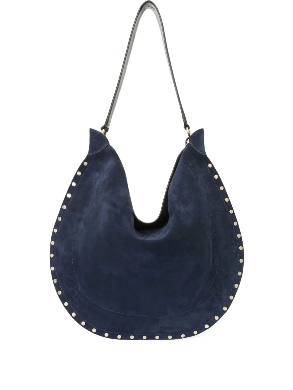 Isabel Marant Oskan Soft Studded Shoulder Bag — Same as shown — Size One Size — Front View