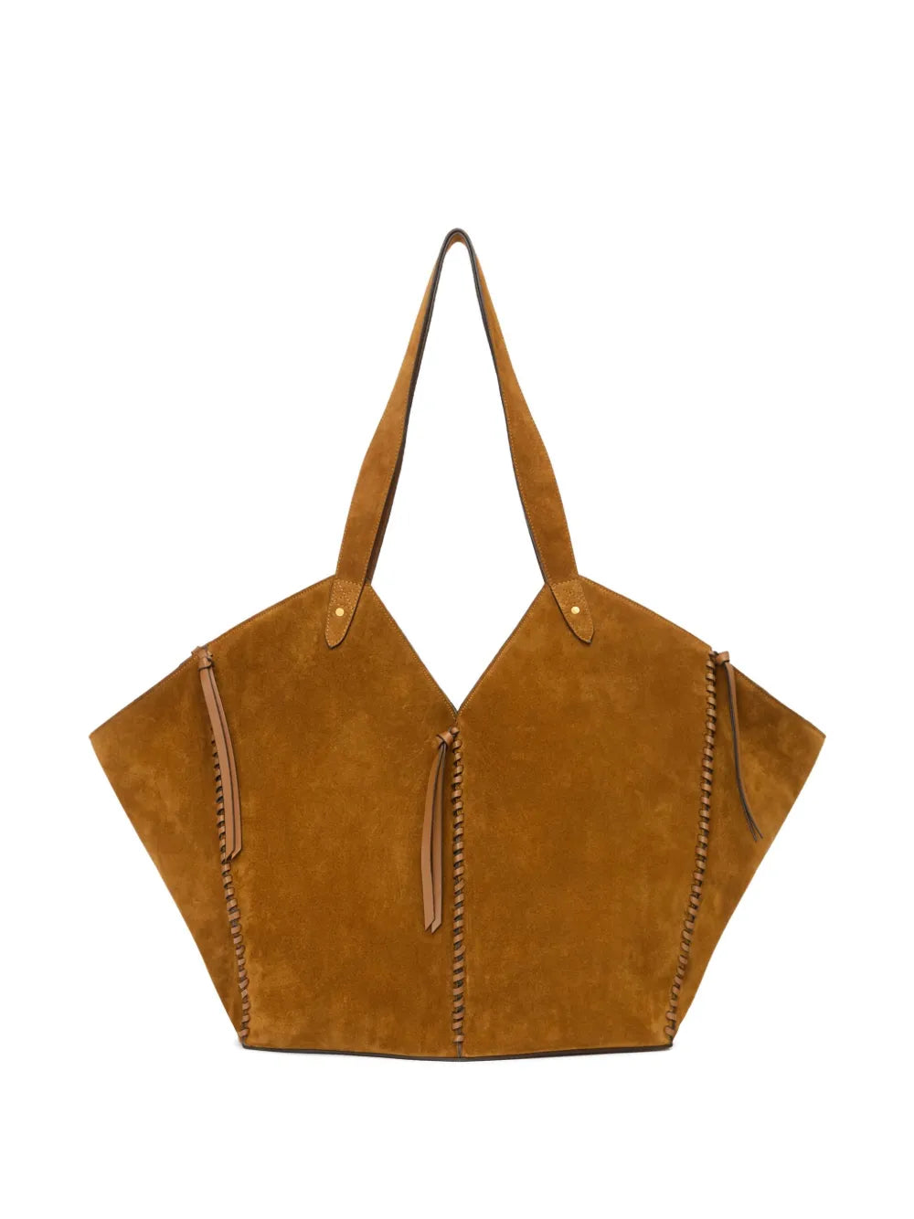 Isabel Marant Stitched Tampa Tote Shoulder Bag — Same as shown — Size One Size — Back View