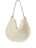 Isabel Marant Oskan Soft Studded Shoulder Bag — Same as shown — Size One Size — Front View