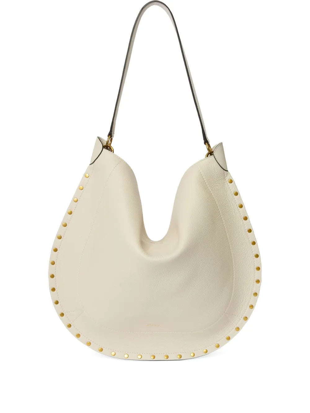 Isabel Marant Oskan Soft Studded Shoulder Bag — Same as shown — Size One Size — Front View