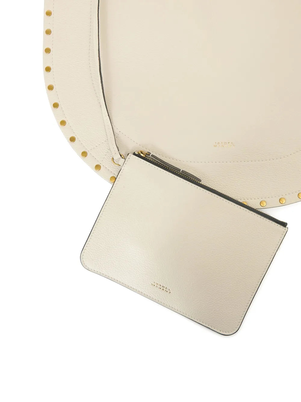 Isabel Marant Oskan Soft Studded Shoulder Bag — Same as shown — Size One Size — Detail View