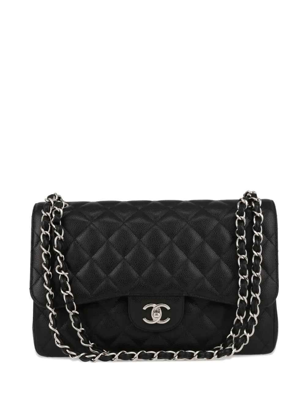 Chanel Pre Owned 2020S Timeless Jumbo Leather Shoulder Bag — Same as shown — Size One Size — Front View