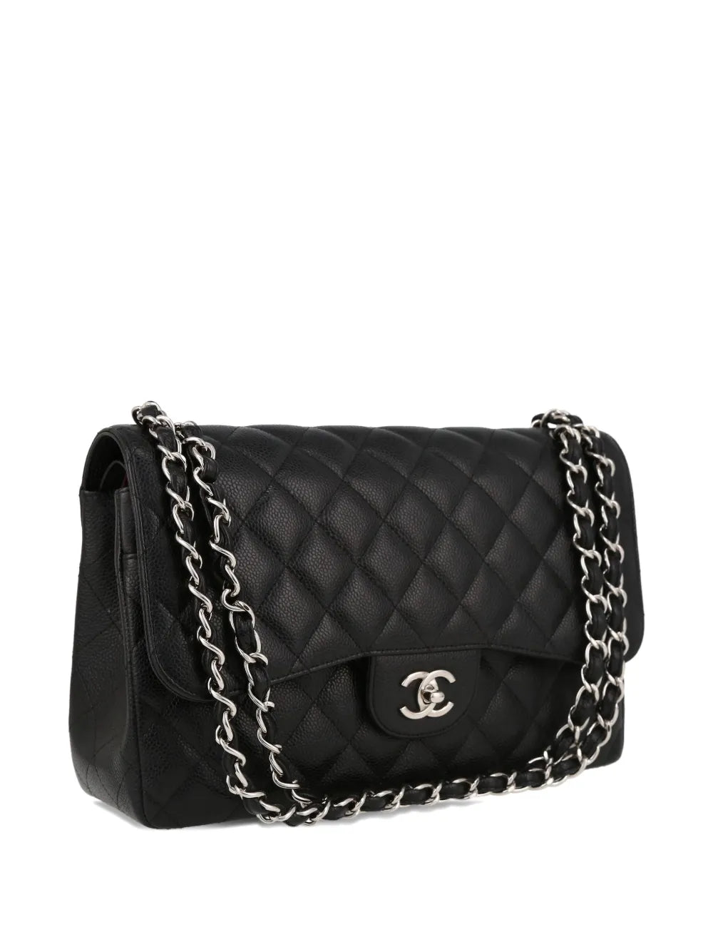 Chanel Pre Owned 2020S Timeless Jumbo Leather Shoulder Bag — Same as shown — Size One Size — Back View