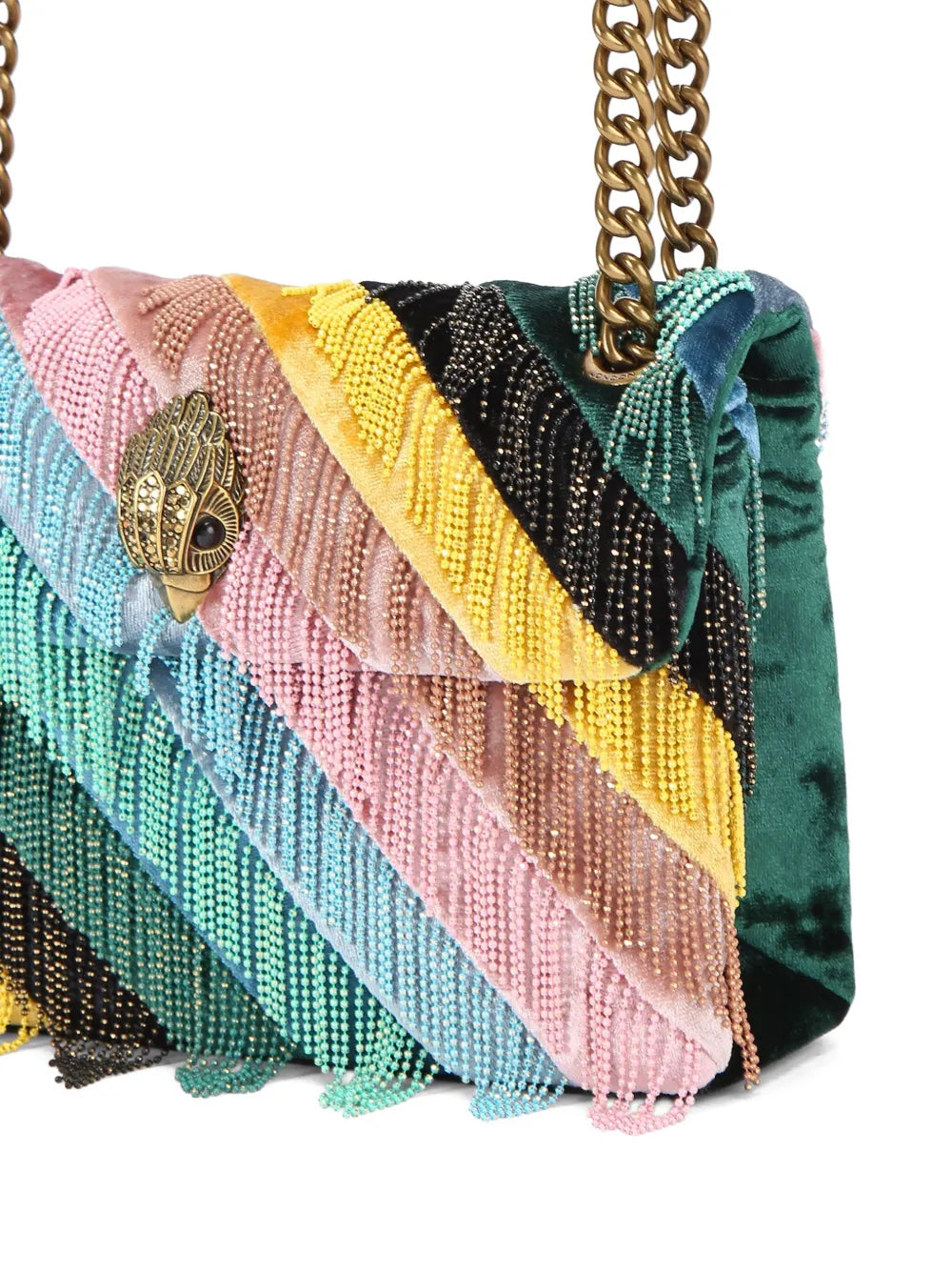 Kurt Geiger London Mini Kensington Fringes Shoulder Bag — Same as shown — Size One Size — Detail View