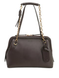 Etro Small Leather Shoulder Bag — Same as shown — Size One Size — Front View