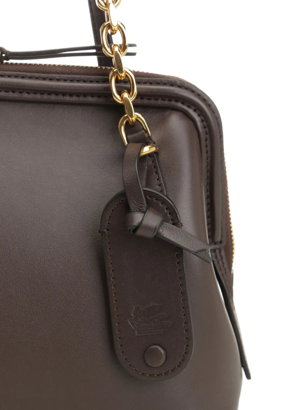 Etro Small Leather Shoulder Bag — Same as shown — Size One Size — Detail View