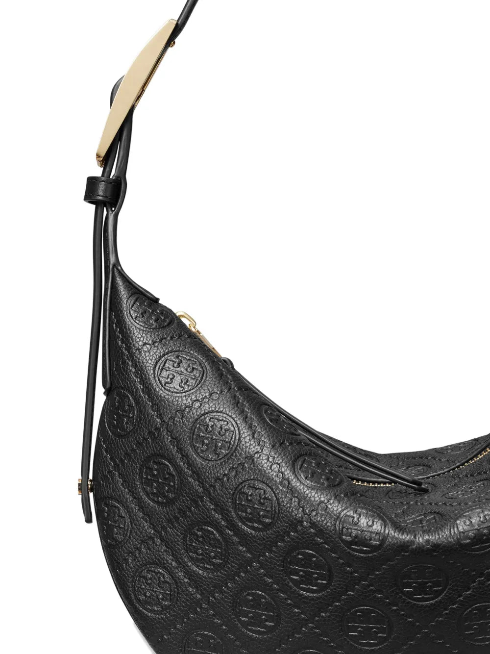 Tory Burch T Monogram Balloon Small Pebble Shoulder Bag — Same as shown — Size One Size — Detail View