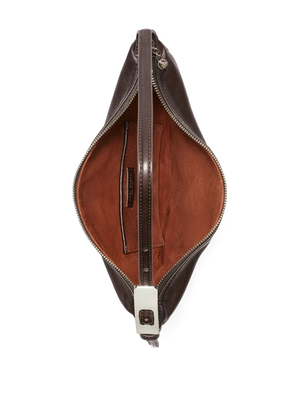 Tory Burch Small Balloon Zip Leather Shoulder Bag — Same as shown — Size One Size — Detail View
