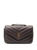Saint Laurent Chevron Chain Shoulder Bag — Same as shown — Size One Size — Front View
