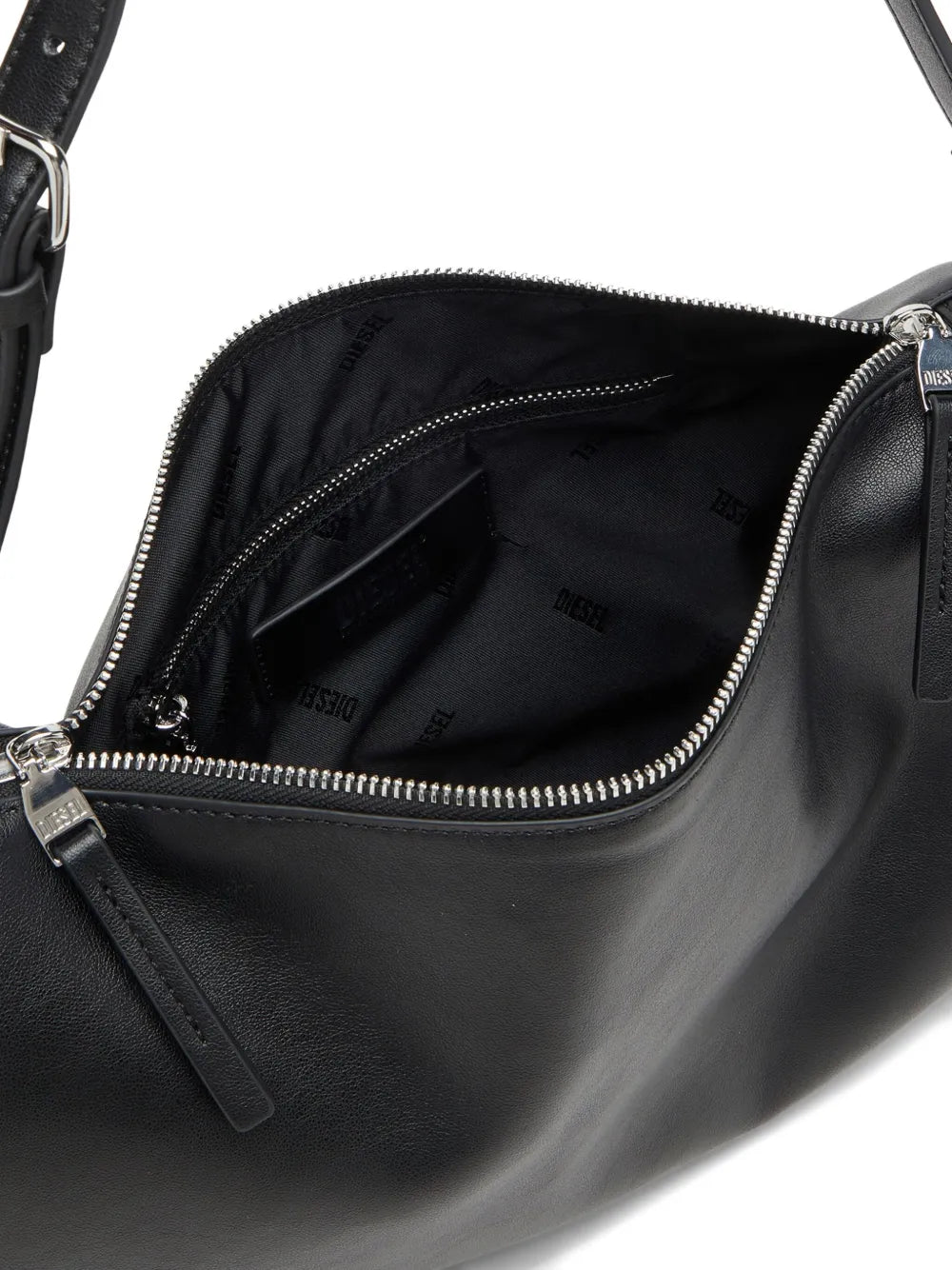 Diesel Logo Embossed Shoulder Bag — Same as shown — Size One Size — Top View