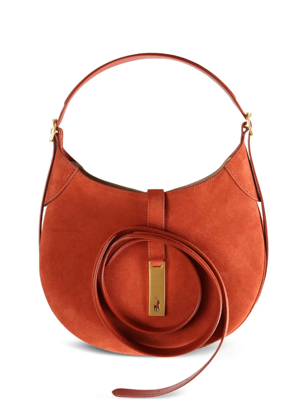 Polo Ralph Lauren Small Polo Id Shoulder Bag — Same as shown — Size One Size — Front View