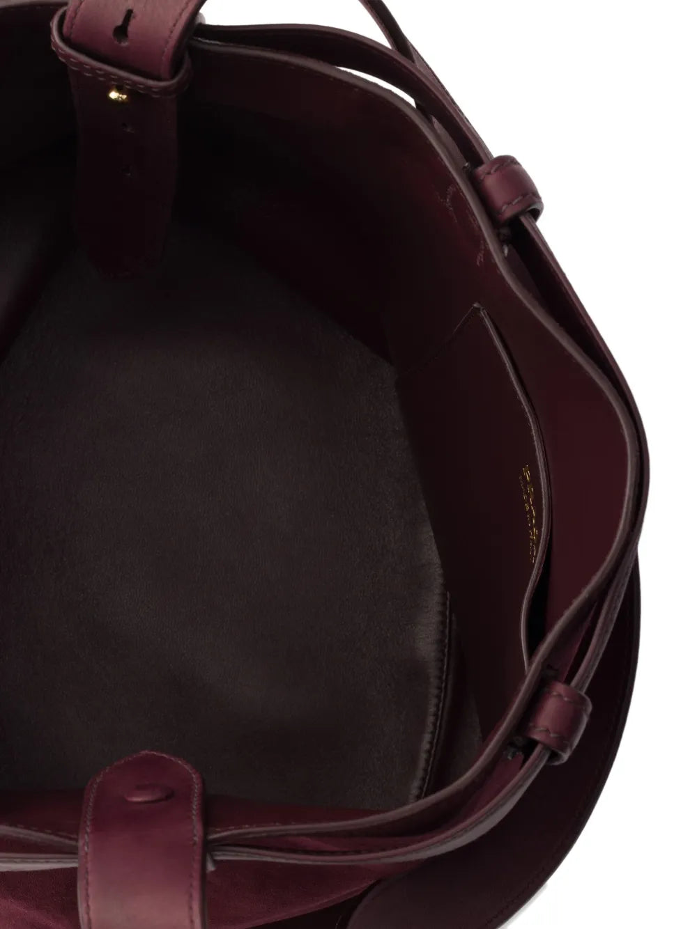 Prada Small Buckle Belted Suede Bag — Same as shown — Size One Size — Top View