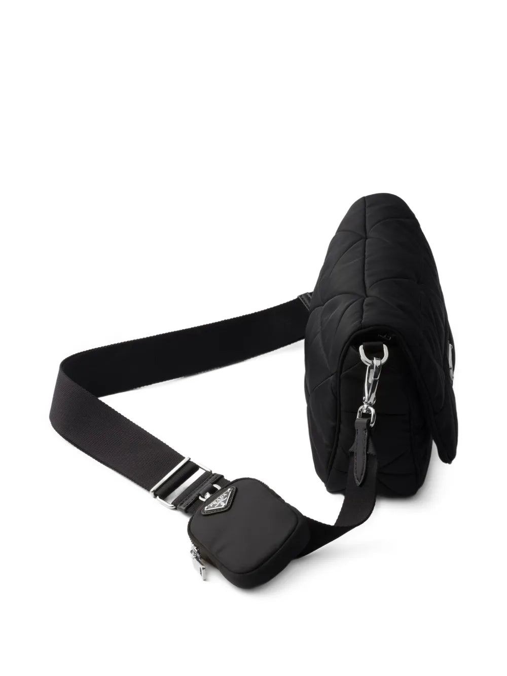 Prada Stitching Padded Shoulder Bag — Same as shown — Size One Size — Top View