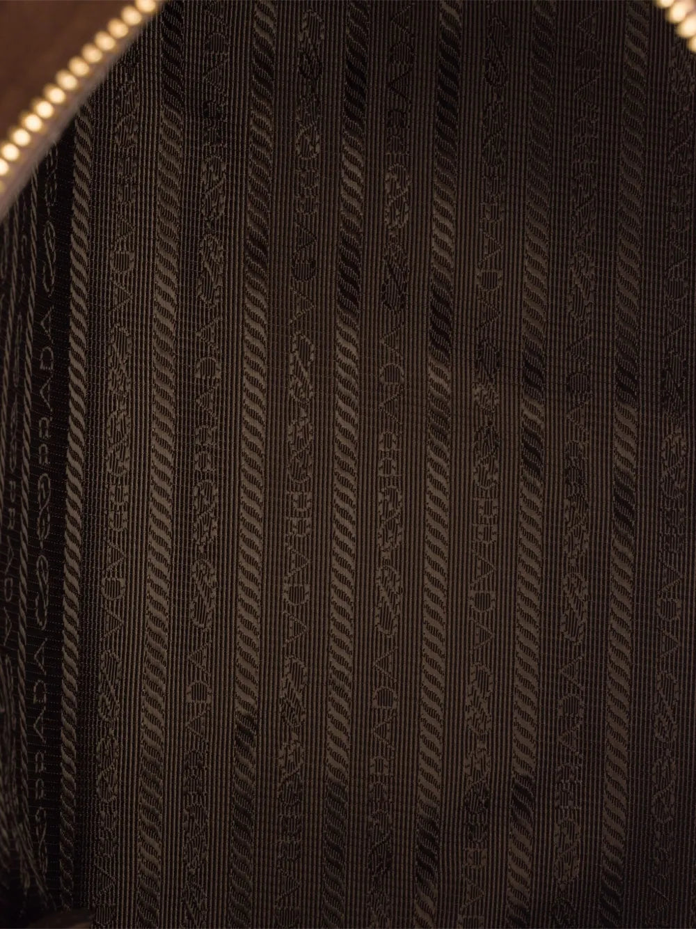 Prada Large Explore Suede Leather Shoulder Bag — Same as shown — Size One Size — Detail View