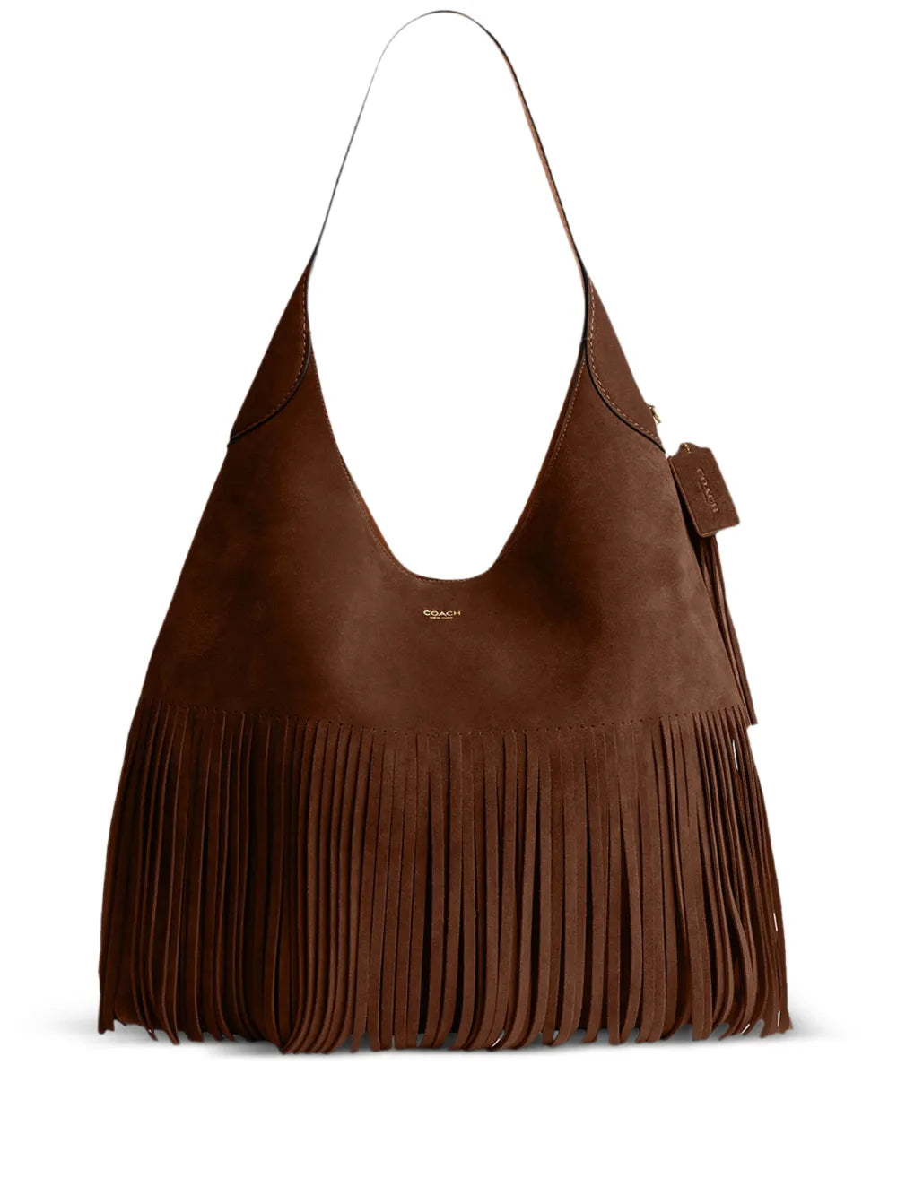 Coach Fringe Brooklyn Shoulder Bag — Same as shown — Size One Size — Front View
