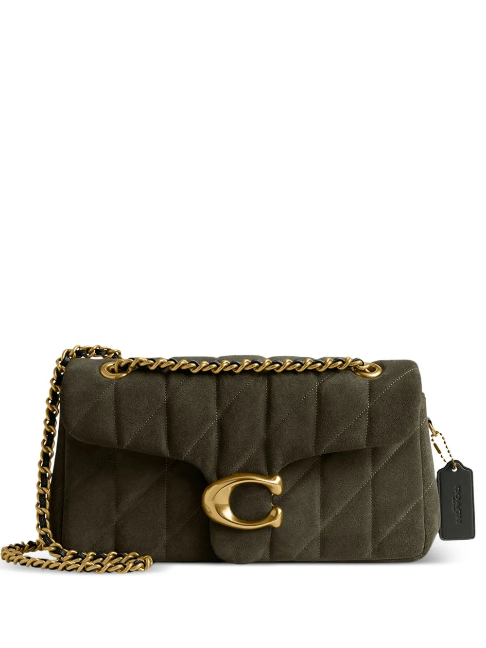 Coach Tabby Leather Shoulder Bag — Same as shown — Size One Size — Front View