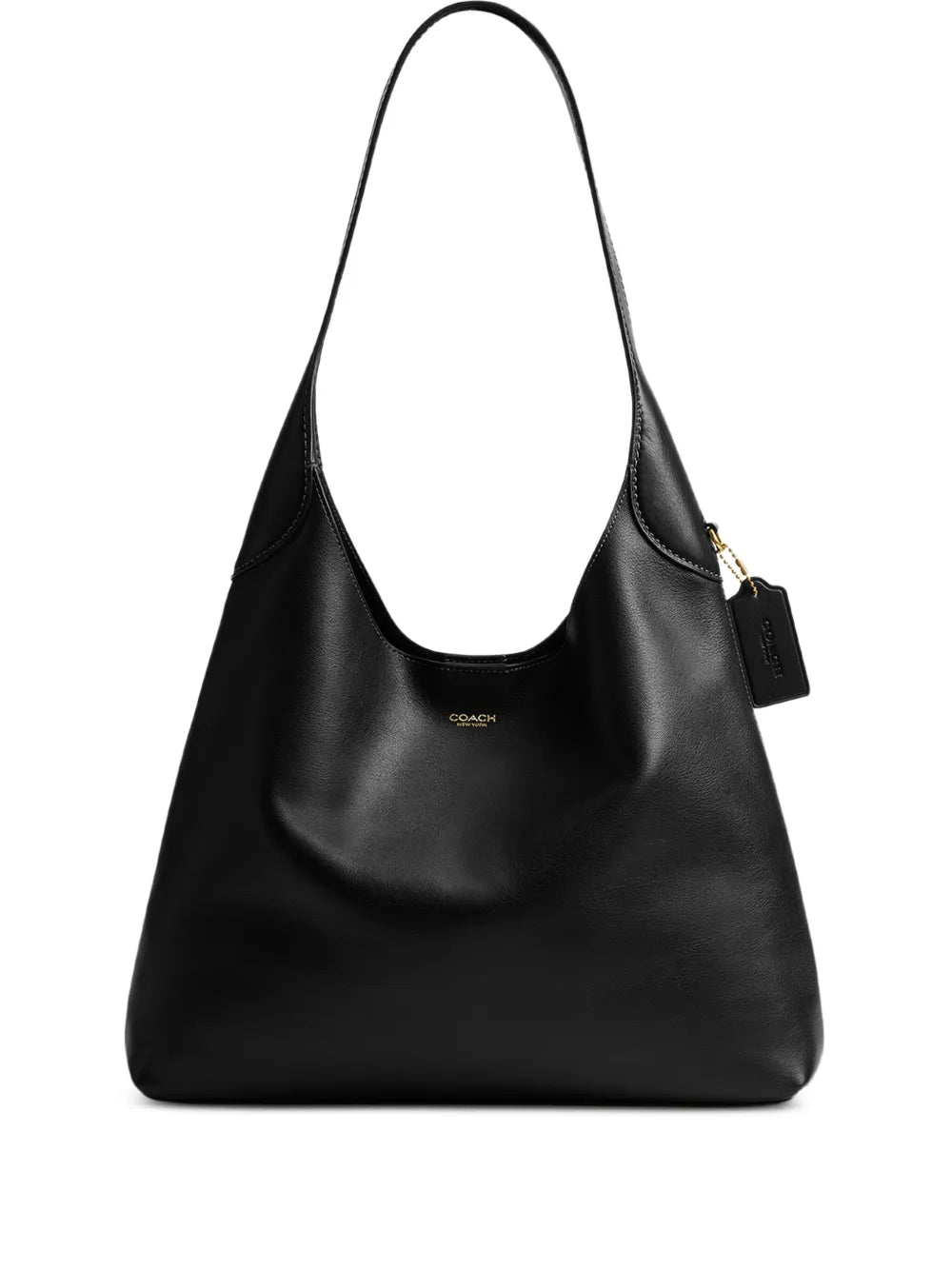 Coach Leather Shoulder Bag — Same as shown — Size One Size — Front View