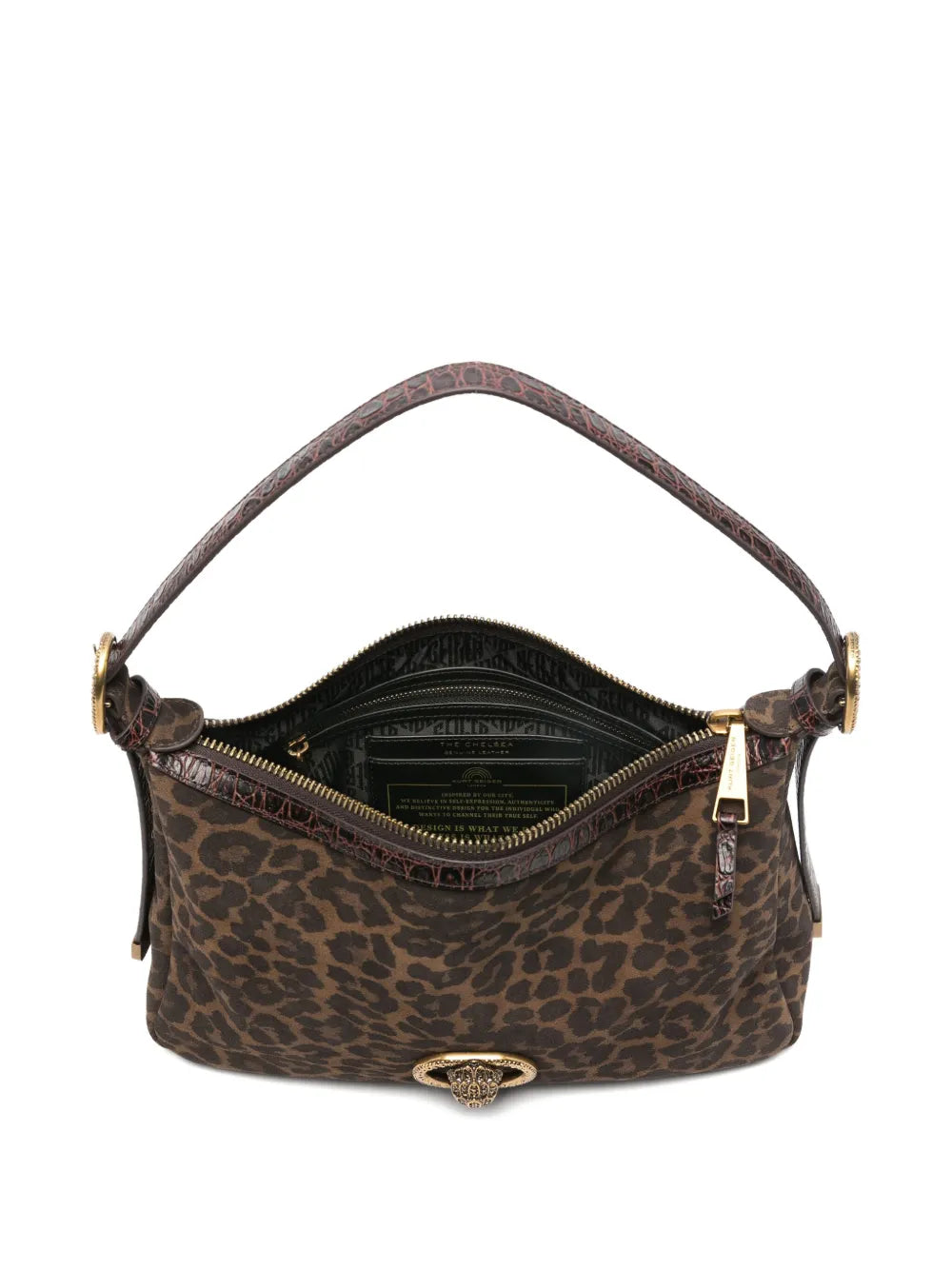 Kurt Geiger London Chelsea Animal Print Shoulder Bag — Same as shown — Size One Size — Detail View