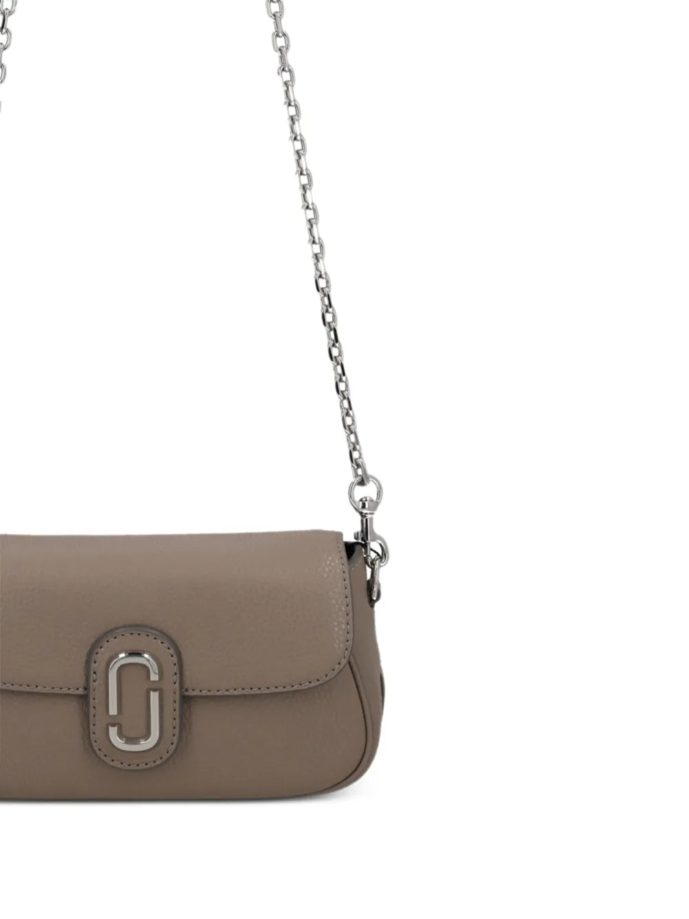 Marc Jacobs The Pebble Clover Chain Logo Shoulder Bag — Same as shown — Size One Size — Side View