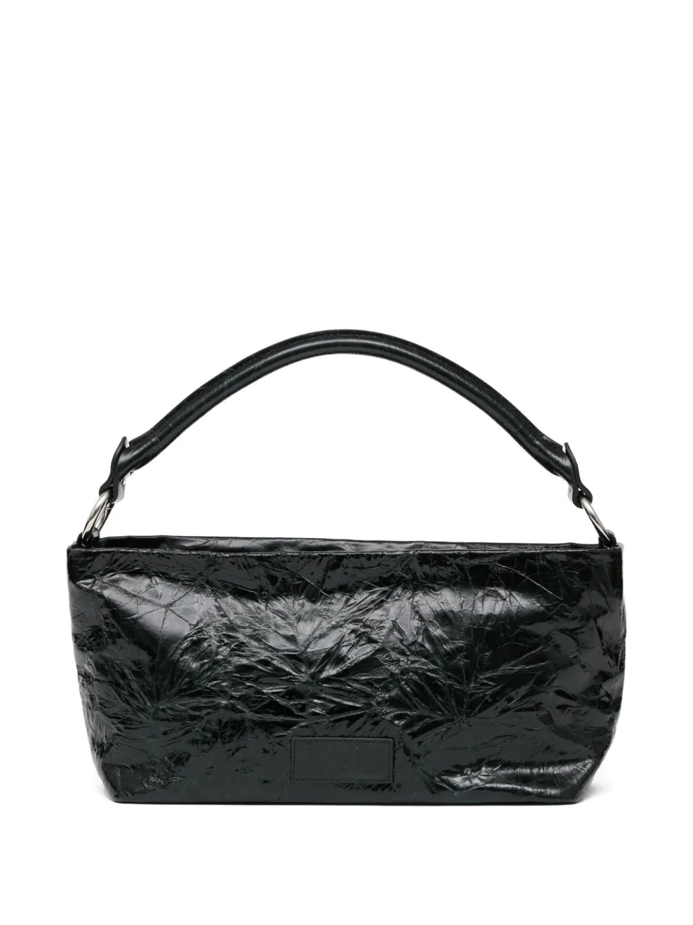Mm6 Maison Margiela Textured Top Handle Shoulder Bag — Same as shown — Size One Size — Front View