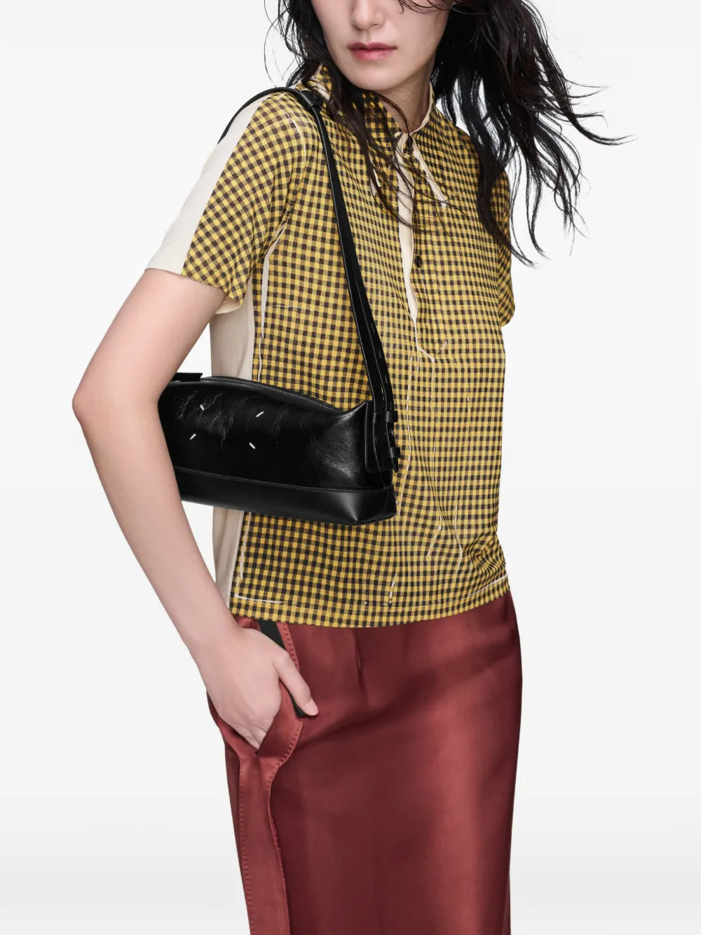 Maison Margiela Belt Shoulder Bag — Same as shown — Size One Size — Side View