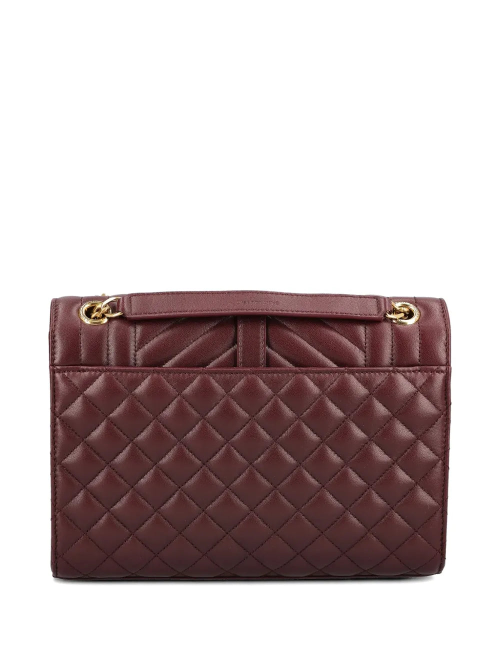 Saint Laurent Matelasse Logo Envelope Shoulder Bag — Same as shown — Size One Size — Side View