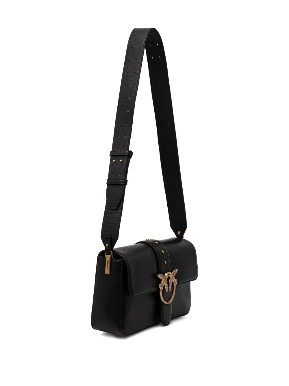 Pinko Love Logo Buckle Cross Body Bag — Same as shown — Size One Size — Side View
