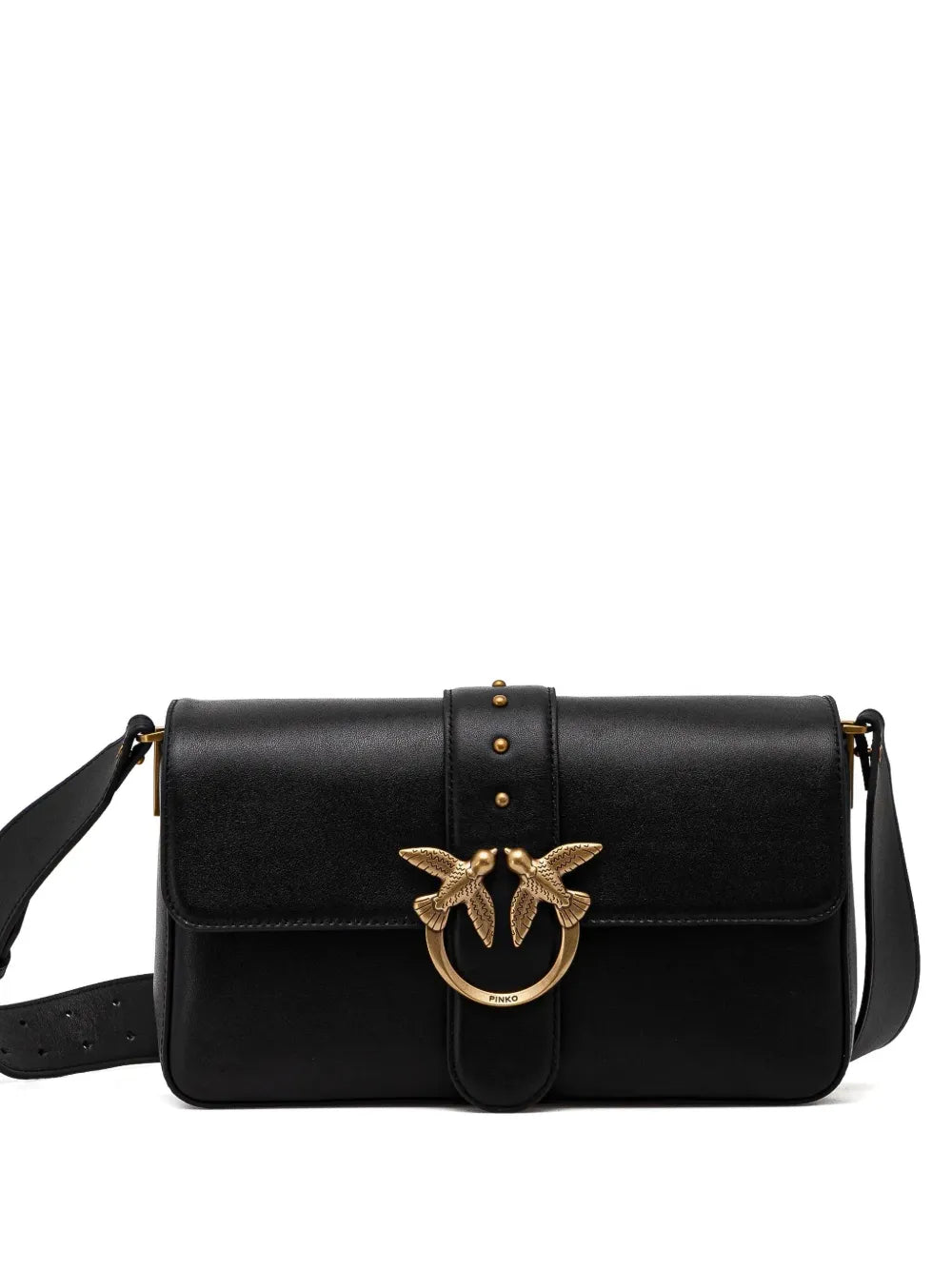 Pinko Love Logo Buckle Cross Body Bag — Same as shown — Size One Size — Front View